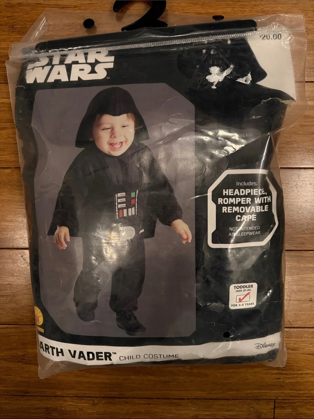 Disney Star Wars Darth Vader Toddler Costume